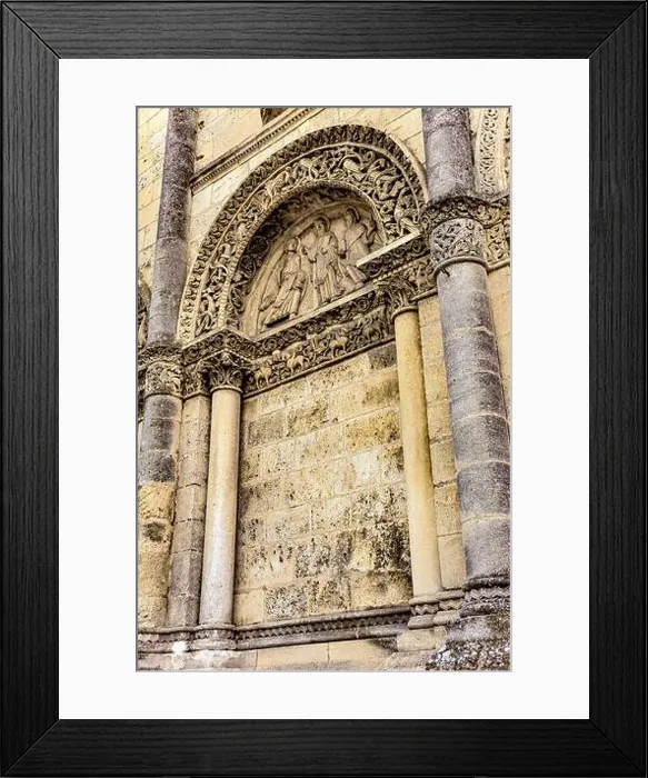 Framed Print : Timeless Reverence: The Sacred Art of Angoulême Cathedral's Facade, France Framed Print : Timeless Reverence: The Sacred Art of Angoulême Cathedral's Facade, France