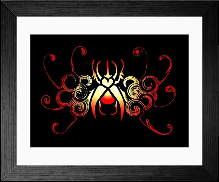 Framed Print : Beautiful Abstract and colorful Rhino beetle insect scarab silhouette wallpaper background painting Framed Print : Beautiful Abstract and colorful Rhino beetle insect scarab silhouette wallpaper background painting