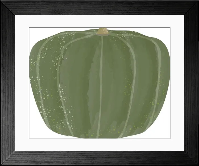 Framed Print : Illustration of ingredients, transparent watercolor style of pumpkin Vector illustration Framed Print : Illustration of ingredients, transparent watercolor style of pumpkin Vector illustration