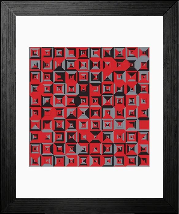 Framed Print : Seamless pattern geometric. Colorful abstract background. Vector design. Modern style Framed Print : Seamless pattern geometric. Colorful abstract background. Vector design. Modern style