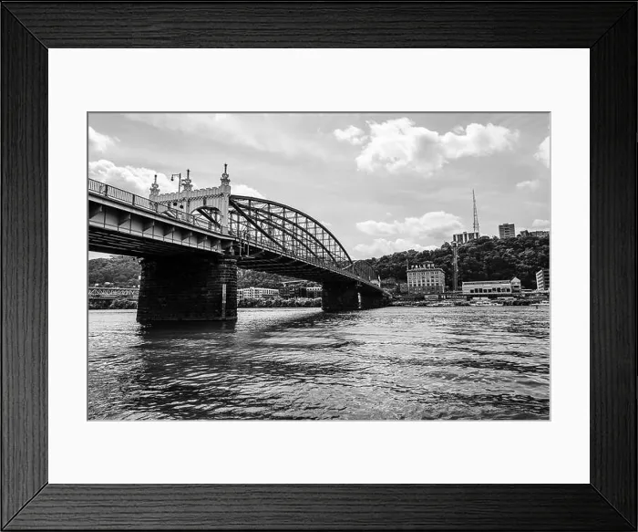 Framed Print : Bridges of Pittsburgh