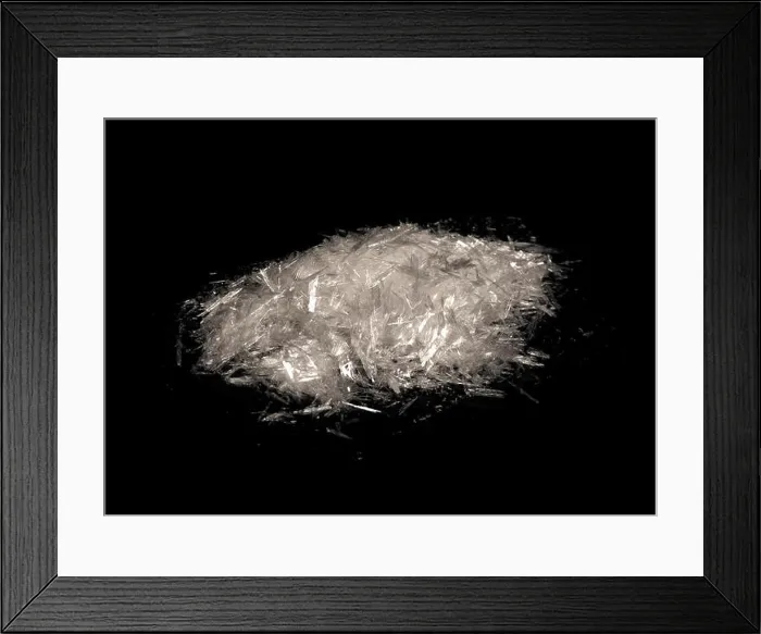 Framed Print : Benzoic acid crystals Framed Print : Benzoic acid crystals