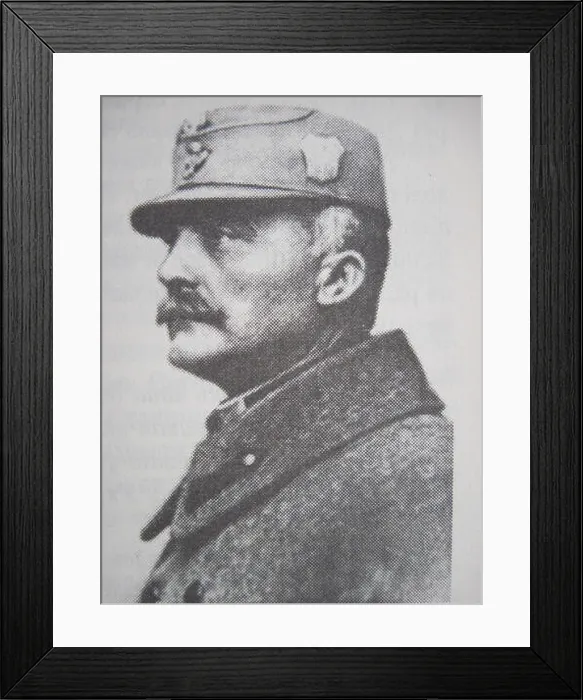 Framed Print : General UHA Myron Tarnawsky was a notable military figure known for his leadership Framed Print : General UHA Myron Tarnawsky was a notable military figure known for his leadership
