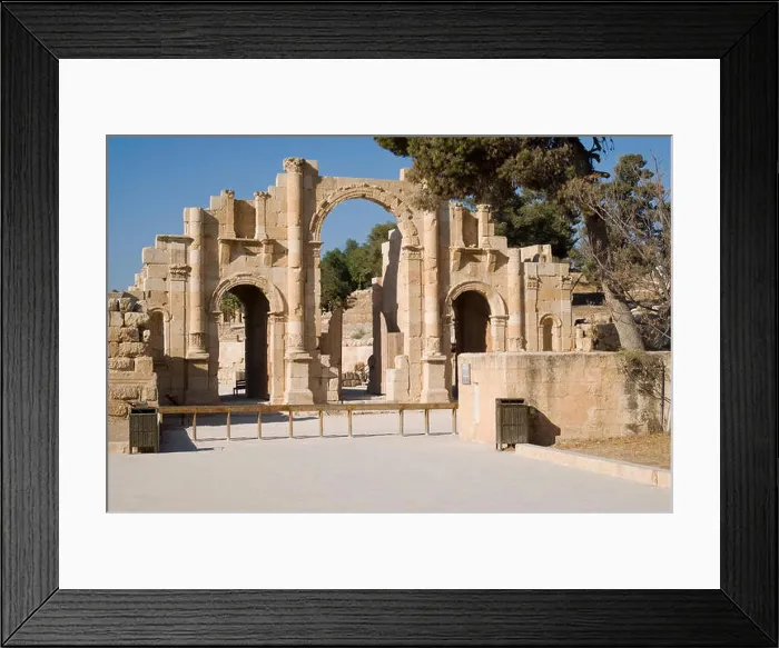 Framed Print : Jerash, Jordan. The South Gate Framed Print : Jerash, Jordan. The South Gate