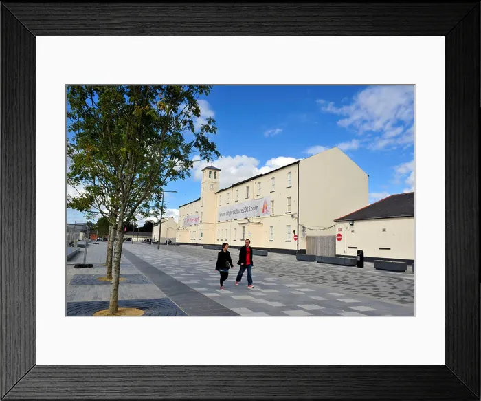Framed Print : Ebrington Square, former British Army barracks, Derry, Londonderry, Northern Ireland Framed Print : Ebrington Square, former British Army barracks, Derry, Londonderry, Northern Ireland