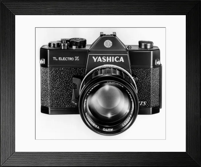 Framed Print : photography, cameras, Yashica TL Electro X, Japan, 1968 - 1974, Additional-Rights-Clearences-Not Available Framed Print : photography, cameras, Yashica TL Electro X, Japan, 1968 - 1974, Additional-Rights-Clearences-Not Available