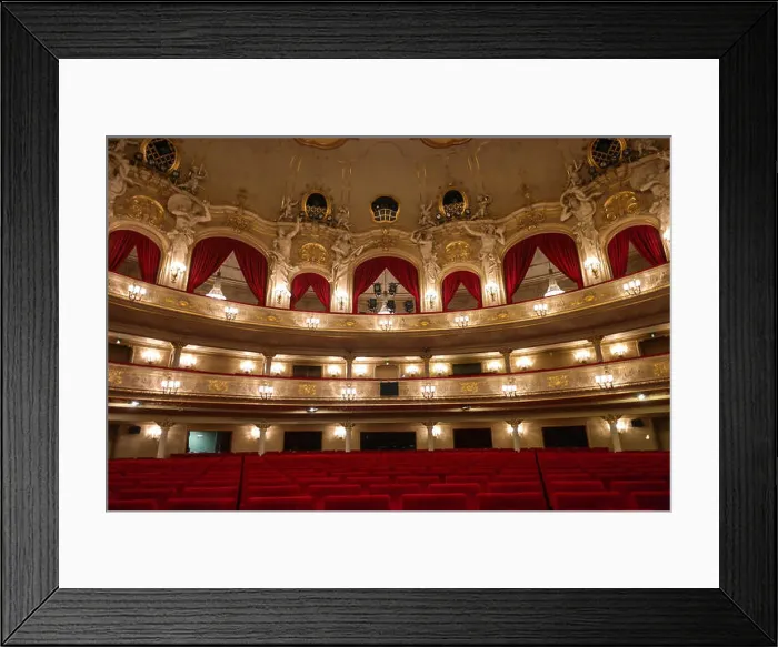 Framed Print : Berlin Mitte Komische Oper Framed Print : Berlin Mitte Komische Oper