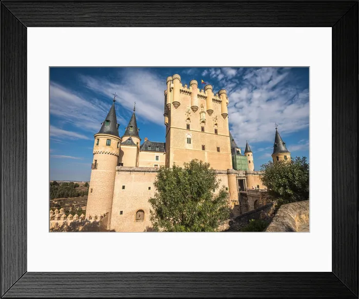 Framed Print : The Alcazar of Segovia, a World Heritage Site, Spain Framed Print : The Alcazar of Segovia, a World Heritage Site, Spain