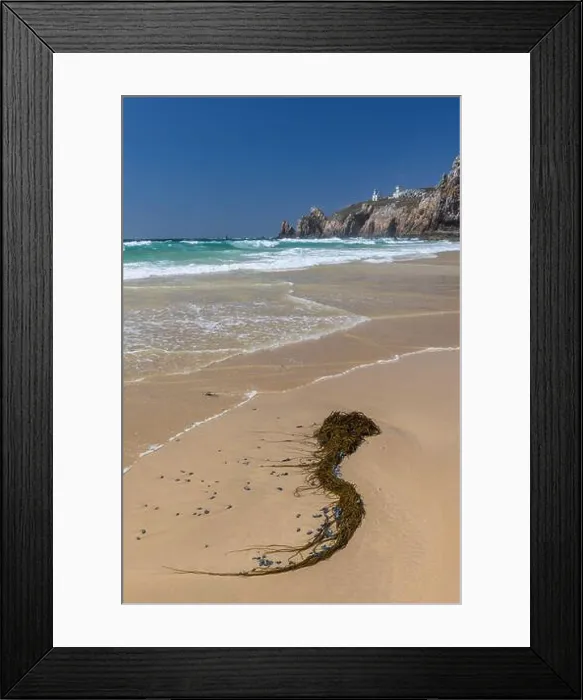 Framed Print : Plage de Pen Hat at Pointe du Toulinguet Framed Print : Plage de Pen Hat at Pointe du Toulinguet