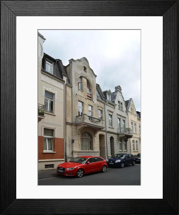 Framed Print : Cäsariusstraße 1 in Bad Godesberg Framed Print : Cäsariusstraße 1 in Bad Godesberg