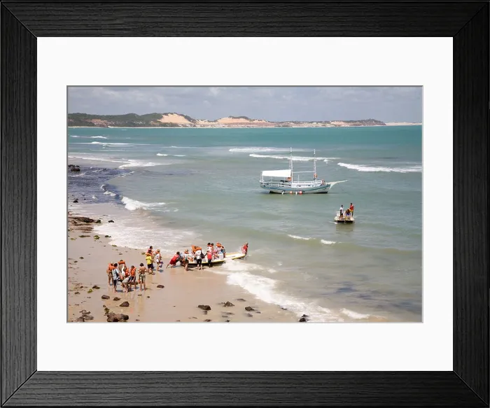 Framed Print : Praia da Pipa, Pipa Beach, Rio Grande do Norte, Brazil Framed Print : Praia da Pipa, Pipa Beach, Rio Grande do Norte, Brazil