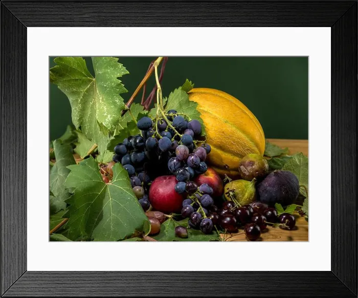 Framed Print : A vibrant still life of various fruits Framed Print : A vibrant still life of various fruits