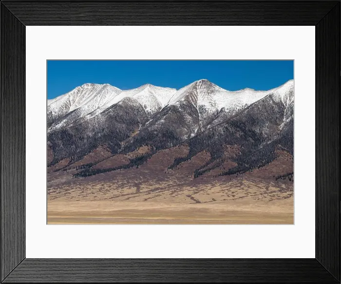 Framed Print : 12, 865 Foot Mount Otto is part of the Sangre de Cristo Mountain Range in the Northern Section of the San Luis Valley Framed Print : 12, 865 Foot Mount Otto is part of the Sangre de Cristo Mountain Range in the Northern Section of the San Luis Valley