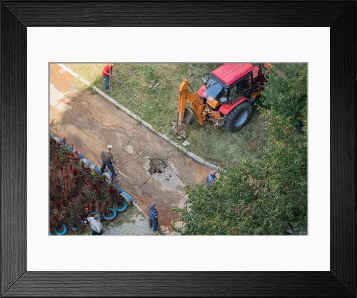 Framed Print : Moldova, Tiraspol - September 20 Framed Print : Moldova, Tiraspol - September 20