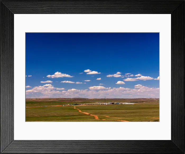 Framed Print : The Gegentala grasslands and a ger (yurt) camp north of Hohhot in Inner Mongolia Framed Print : The Gegentala grasslands and a ger (yurt) camp north of Hohhot in Inner Mongolia