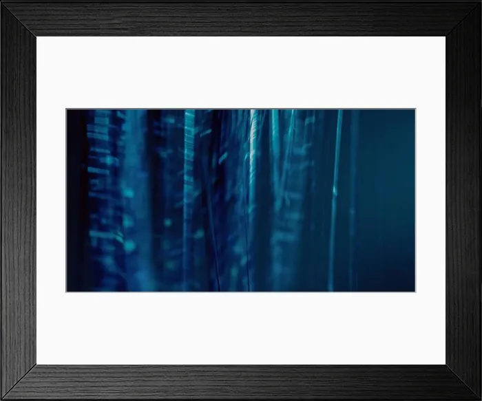 Framed Print : Blurred fringe. Foil decoration Framed Print : Blurred fringe. Foil decoration