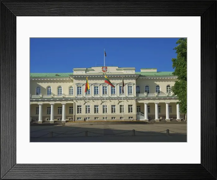 Framed Print : Presidential Palace, Vilnius, Lithuania, Europe Framed Print : Presidential Palace, Vilnius, Lithuania, Europe