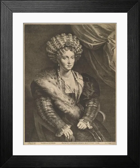 Framed Print : Engraving by Lucas Emil Vorsterman after Rubens Framed Print : Engraving by Lucas Emil Vorsterman after Rubens