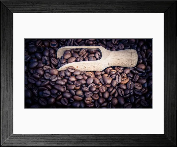 Framed Print : roasted Coffee beans Framed Print : roasted Coffee beans