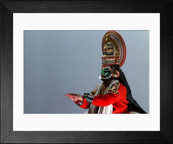 Framed Print : Kathakali, A mesmerizing art form of Kerala Framed Print : Kathakali, A mesmerizing art form of Kerala