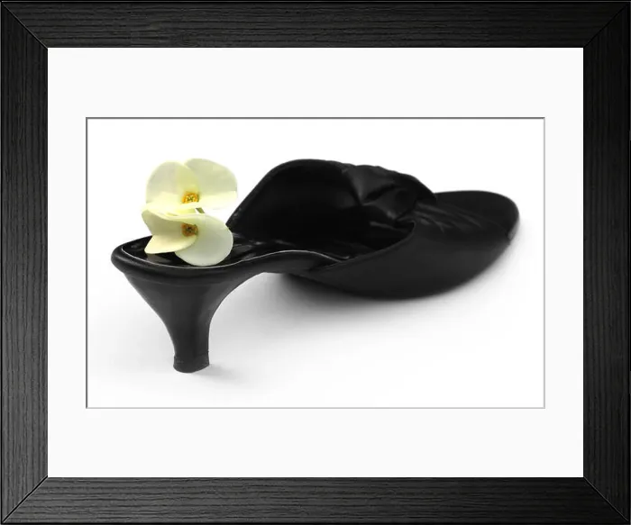 Framed Print : Woman sandal Framed Print : Woman sandal