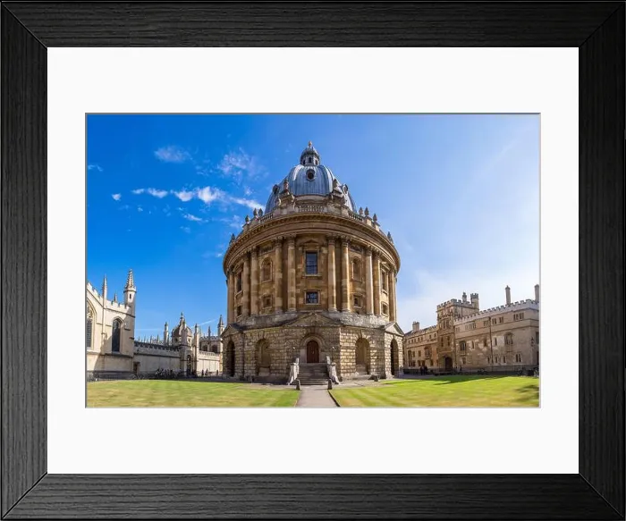 Framed Print : Radcliffe Camera, Bodleian Library, Oxford University, Oxford, Oxfordshire, England, United Kingdom in a summer day Framed Print : Radcliffe Camera, Bodleian Library, Oxford University, Oxford, Oxfordshire, England, United Kingdom in a summer day