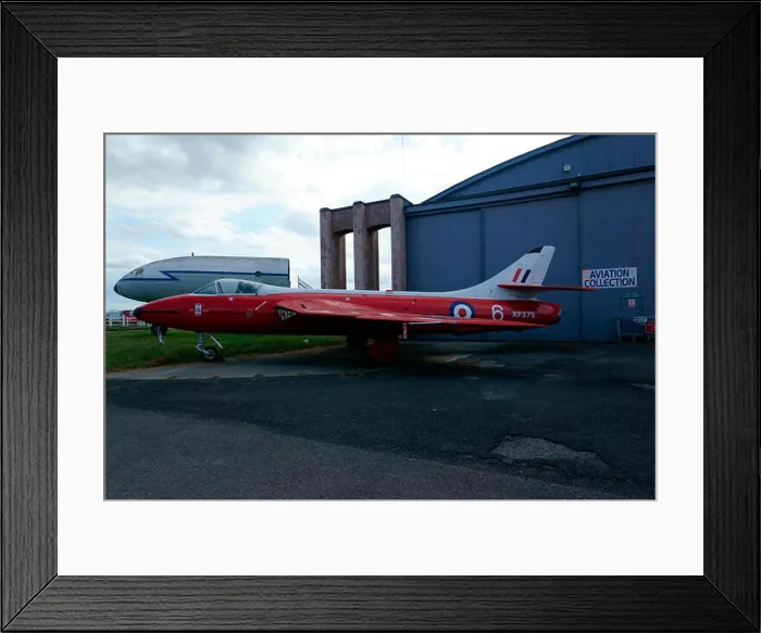 Framed Print : HAWKER HUNTER F.6 XF375 ETPS Framed Print : HAWKER HUNTER F.6 XF375 ETPS