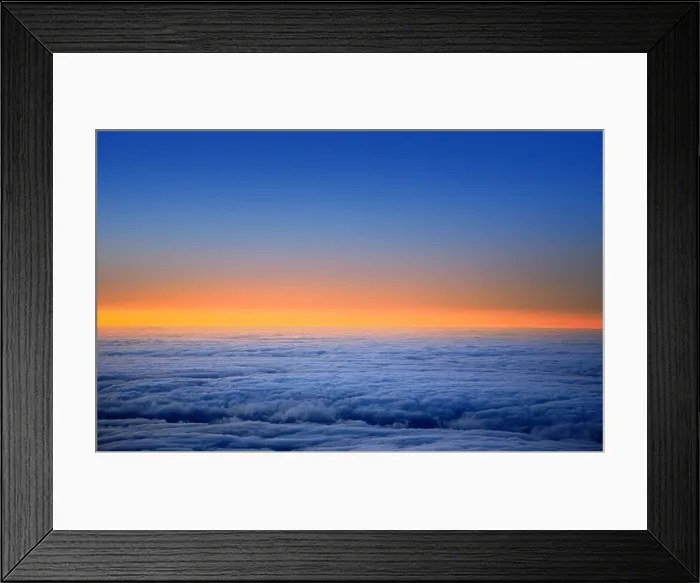 Framed Print : La Palma sunset over sea of clouds in Caldera de Taburiente Canary Islands Framed Print : La Palma sunset over sea of clouds in Caldera de Taburiente Canary Islands