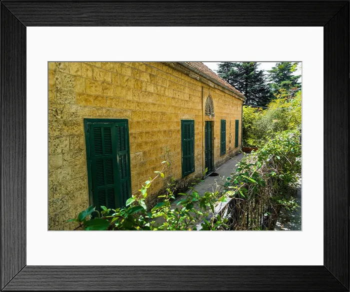 Framed Print : This is a capture of the old roads in Der El Kamar a village Located in Lebanon Framed Print : This is a capture of the old roads in Der El Kamar a village Located in Lebanon