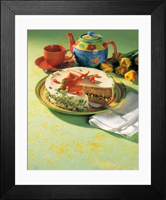 Framed Print : Carrot cake Framed Print : Carrot cake