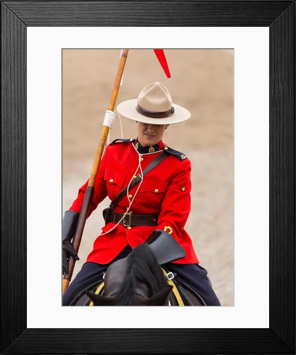 Framed Print : Our proud RCMP performing their Musical Ride performance at the Ancaster Fairgrounds at 630 Trinity Road in Ancaster Framed Print : Our proud RCMP performing their Musical Ride performance at the Ancaster Fairgrounds at 630 Trinity Road in Ancaster
