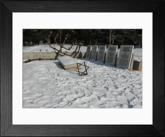 Framed Print : The monument in memory of the old Jewish cemetery of Thessaloniki Framed Print : The monument in memory of the old Jewish cemetery of Thessaloniki