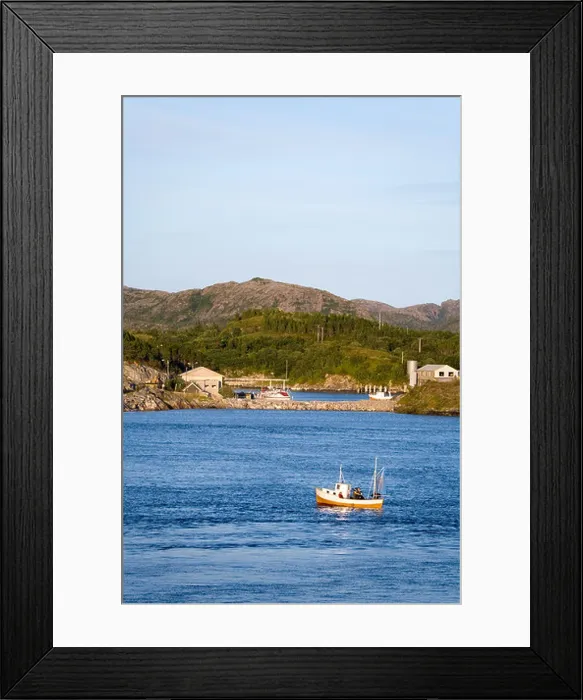 Framed Print : Northeast of Rorvik Norway Framed Print : Northeast of Rorvik Norway