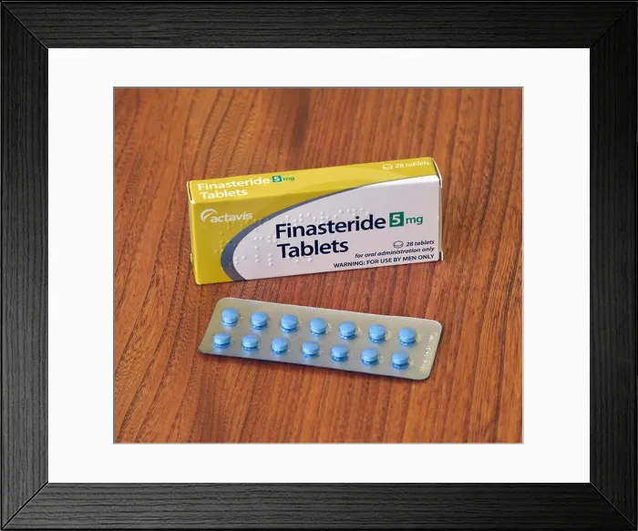 Framed Print : Finasteride 5mg. Tablets. 28 tablets for oral administration only. WARNING:FOR USE BY MEN ONLY. Actavis Framed Print : Finasteride 5mg. Tablets. 28 tablets for oral administration only. WARNING:FOR USE BY MEN ONLY. Actavis