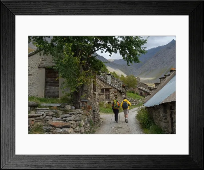 Framed Print : France, Hautes Alpes, The massive Grave of Oisans, in the hamlet of Valfroide Framed Print : France, Hautes Alpes, The massive Grave of Oisans, in the hamlet of Valfroide
