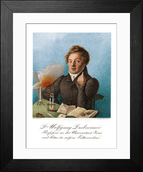 Framed Print : Johann Wolfgang Dobereiner, German Chemist Framed Print : Johann Wolfgang Dobereiner, German Chemist
