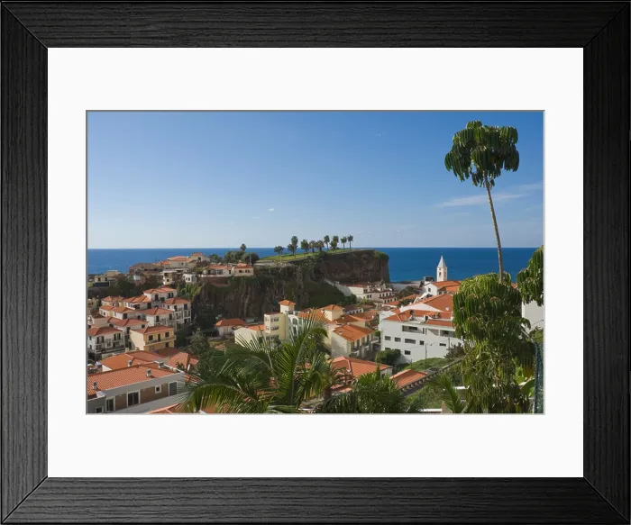 Framed Print : View over the rooftops of Camara de Lobos, Madeira, Portugal, Atlantic, Europe Framed Print : View over the rooftops of Camara de Lobos, Madeira, Portugal, Atlantic, Europe