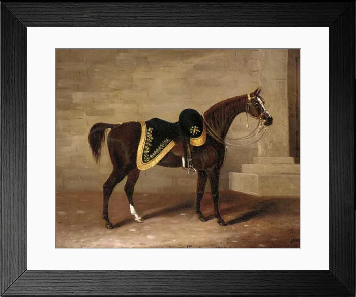Framed Print : English: Copenhagen, the Duke of Wellington's battle charger Framed Print : English: Copenhagen, the Duke of Wellington's battle charger