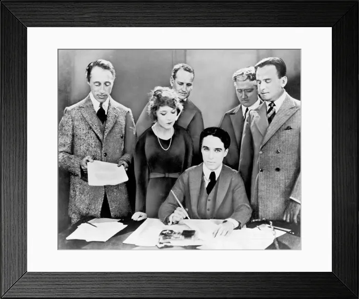 Framed Print : D.W. Griffith, Mary Pickford Framed Print : D.W. Griffith, Mary Pickford