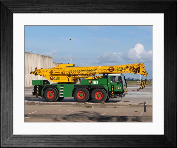 Framed Print : The Liebherr LTM1040 mobile crane is a versatile heavy-duty lifting machine Framed Print : The Liebherr LTM1040 mobile crane is a versatile heavy-duty lifting machine