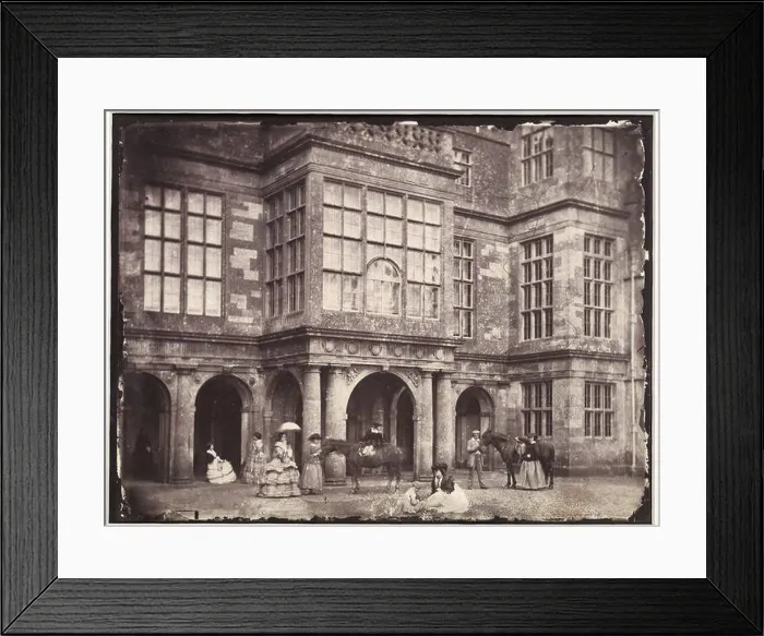Framed Print : Charlton Park House nabij Malmesbury in Wiltshire Framed Print : Charlton Park House nabij Malmesbury in Wiltshire