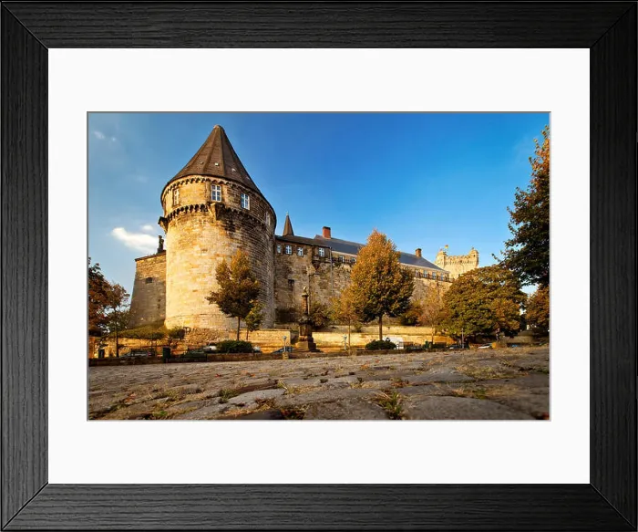 Framed Print : battery tower, Castle Bentheim, Germany, Lower Saxony, Bad Bentheim Framed Print : battery tower, Castle Bentheim, Germany, Lower Saxony, Bad Bentheim