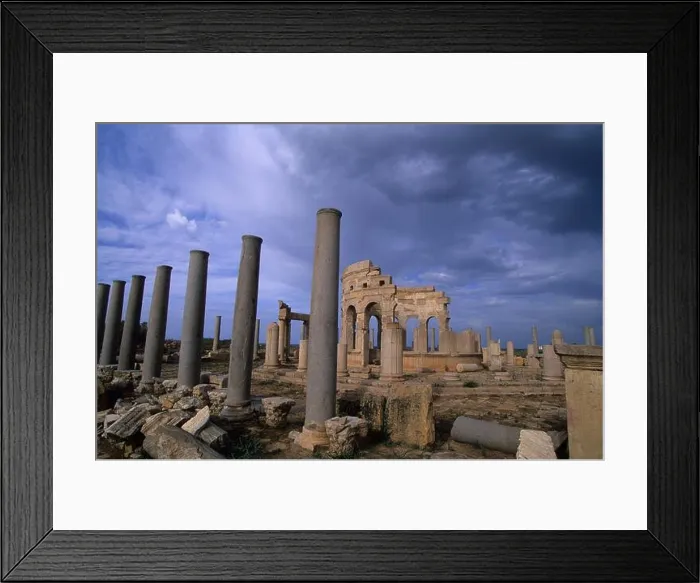 Framed Print : LIBYA, NEAR TRIPOLI, LEPTIS MAGNA, MARKET Framed Print : LIBYA, NEAR TRIPOLI, LEPTIS MAGNA, MARKET