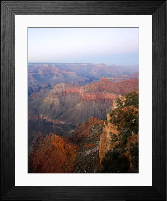 Framed Print : Yavapai Point sunset, Grand Canyon National Park
