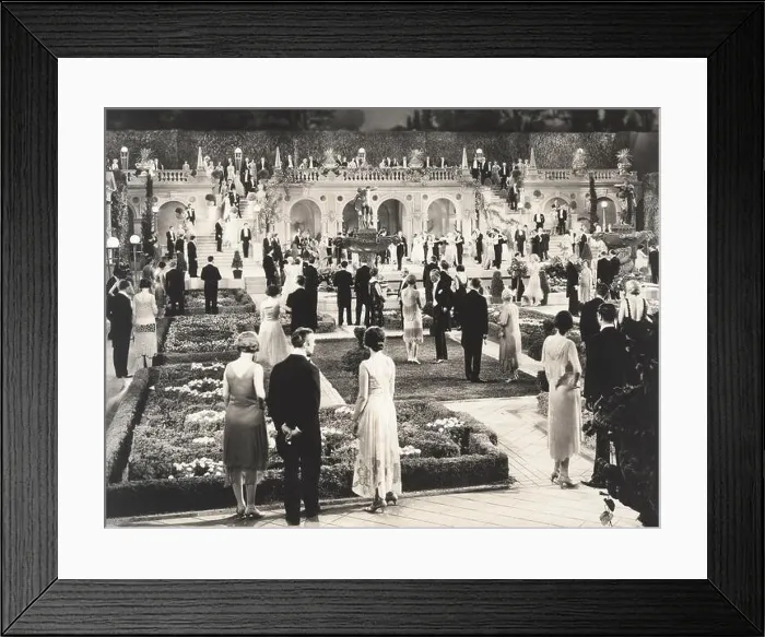Framed Print : Garden party Framed Print : Garden party