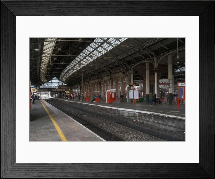 Framed Print : Preston railway station Framed Print : Preston railway station