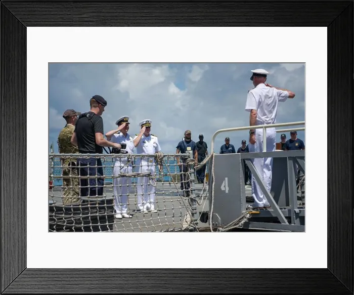 Framed Print : 230215-N-EJ241-1094 DIEGO GARCIA Framed Print : 230215-N-EJ241-1094 DIEGO GARCIA