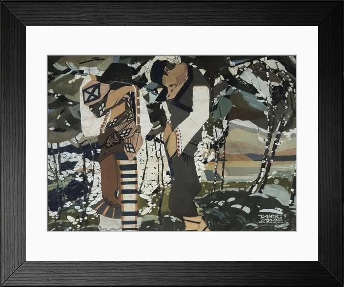 Framed Print : Гурбетчия 1922; Bulgaria by Ivan Milev Framed Print : Гурбетчия 1922; Bulgaria by Ivan Milev