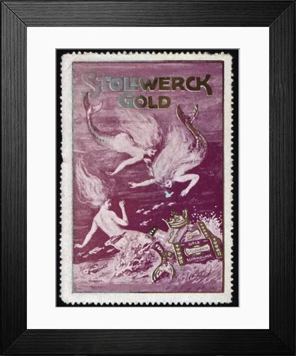 Framed Print : advertising, poster stamps, sweets, 'Stollwerck' chocolate, circa 1910, ADDITIONAL-RIGHTS-CLEARANCE-INFO-NOT-AVAILABLE Framed Print : advertising, poster stamps, sweets, 'Stollwerck' chocolate, circa 1910, ADDITIONAL-RIGHTS-CLEARANCE-INFO-NOT-AVAILABLE