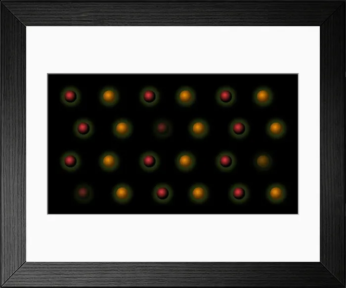 Framed Print : Abstract background with plastic 3d spheres illustration Framed Print : Abstract background with plastic 3d spheres illustration
